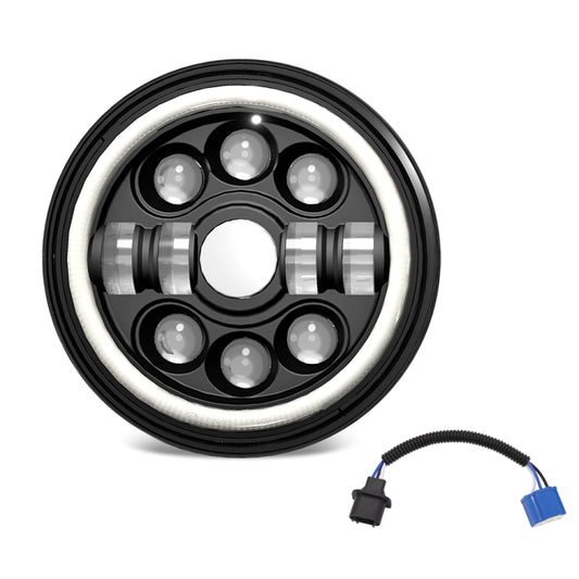 Car 7 inch Double Angel Eye Headlight