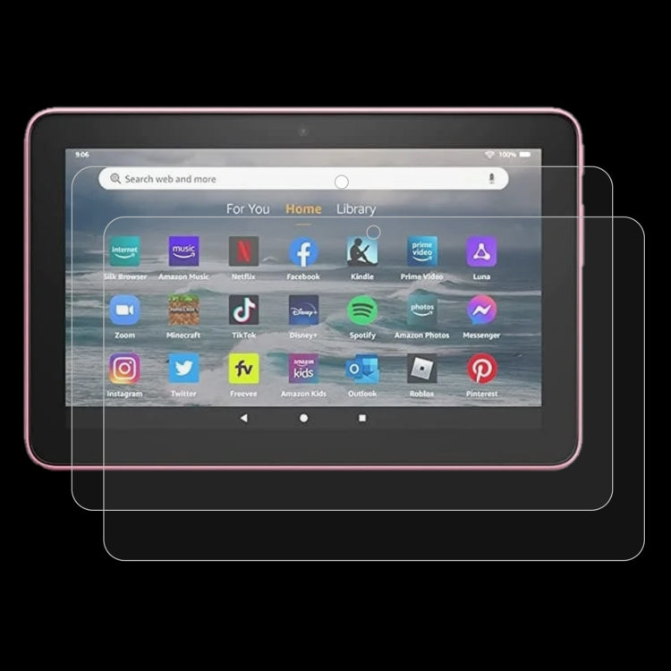 2 PCS 9H 2.5D Explosion-proof Tempered Tablet Glass Film For Lenovo Pad 2022 / M10 Plus Gen 3 10.6 / K10 Pro 10.6 inch WiFi Tablet / Redmi Pad 10.61