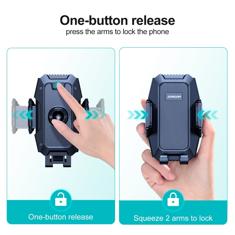 Ultimate Adjustable Mechanical Car Phone Holder with Powerful Suction