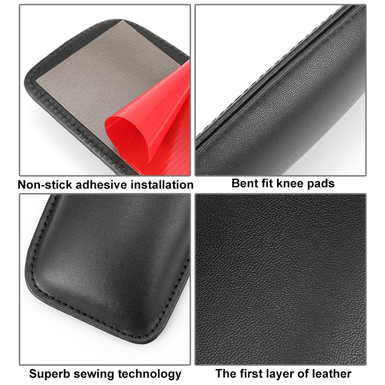 Comfort Cushion Car Knee Bolsters - 2 Pack Non-Slip Floor Mats