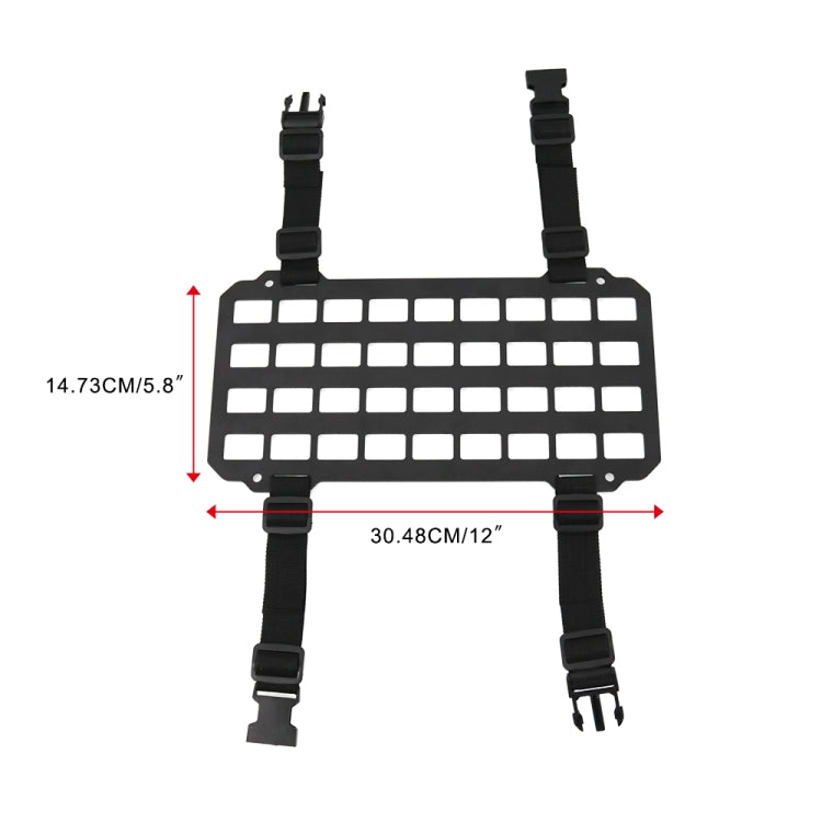 Versatile Car Visor Organiser with Rigid Insert Panel