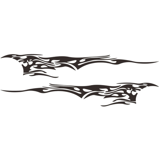 2 PCS/Set D-144 Fire Element Pattern Car Modified Decorative Sticker