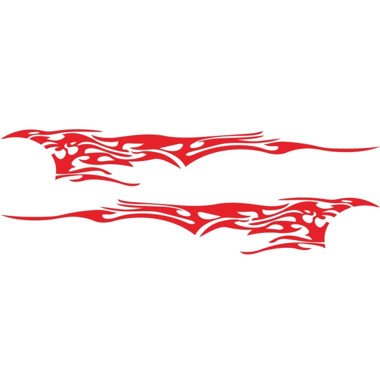 2 PCS/Set D-144 Fire Element Pattern Car Modified Decorative Sticker