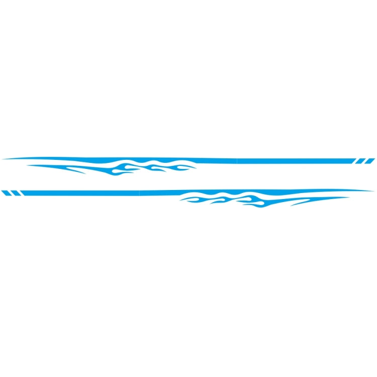 2 PCS/Set D-280 Flame Streak Pattern Car Modified Decorative Sticker