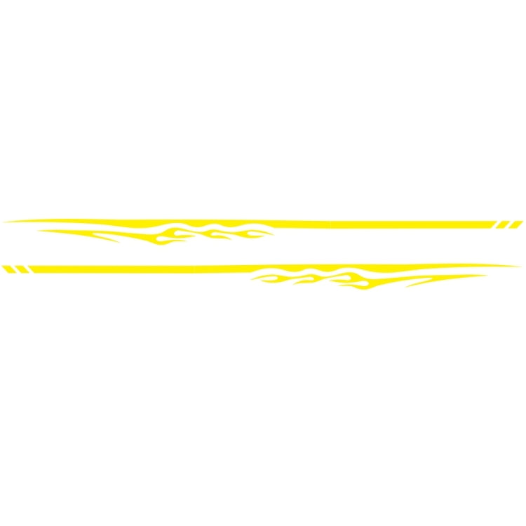 2 PCS/Set D-280 Flame Streak Pattern Car Modified Decorative Sticker
