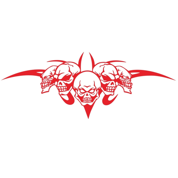 D-299 Skull Pattern Car Modified Hood Decorative Sticker