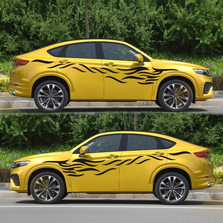 2 PCS/Set D-369 Totem Pattern Car Decorative Sticker