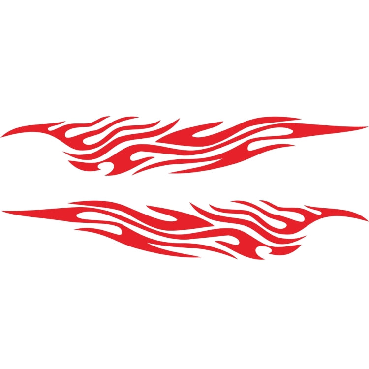 2 PCS/Set D-476 Fire Element Pattern Car Modified Decorative Sticker