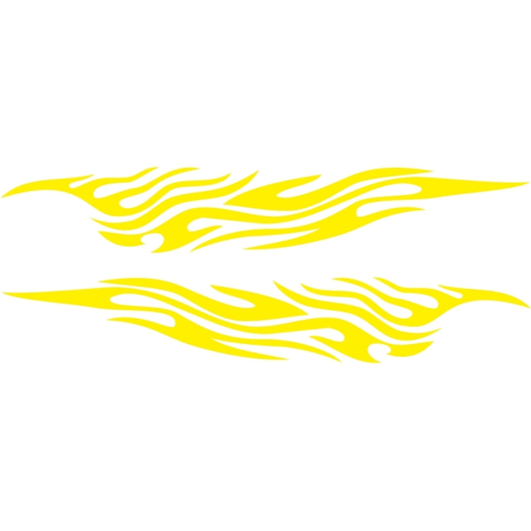 2 PCS/Set D-476 Fire Element Pattern Car Modified Decorative Sticker