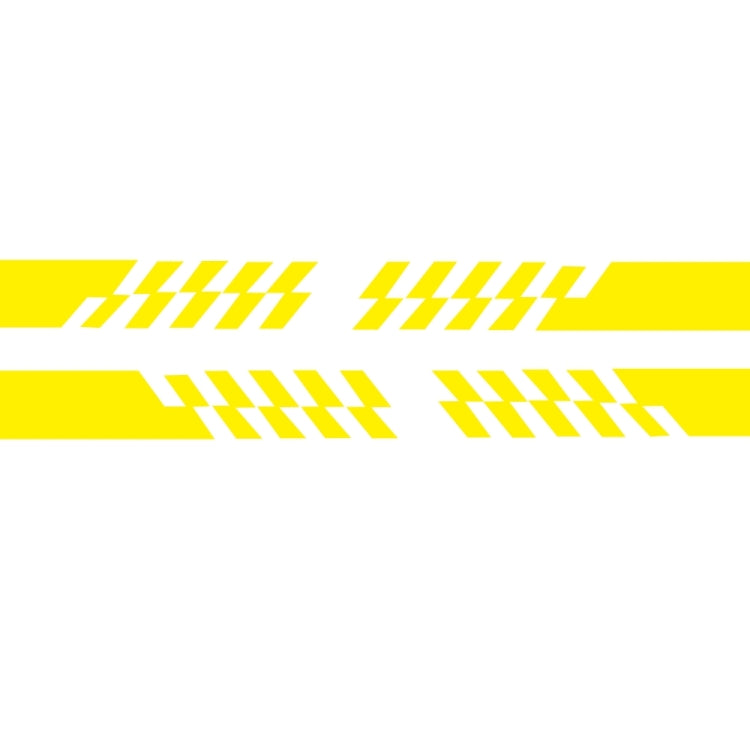2 PCS/Set D-487 Stripe Pattern Car Modified Decorative Sticker