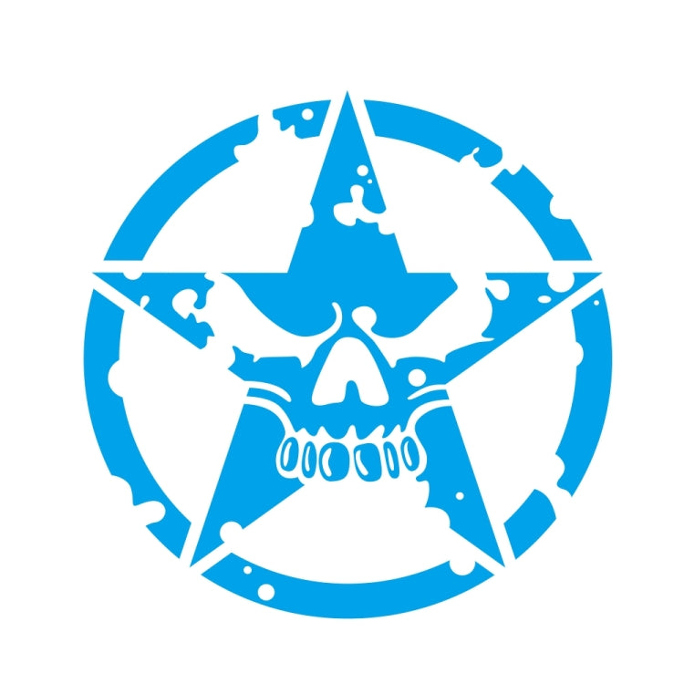 D-520 Star Pattern Car Modified Hood Decorative Sticker