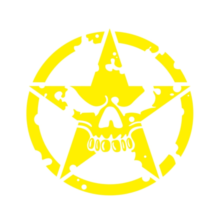 D-520 Star Pattern Car Modified Hood Decorative Sticker