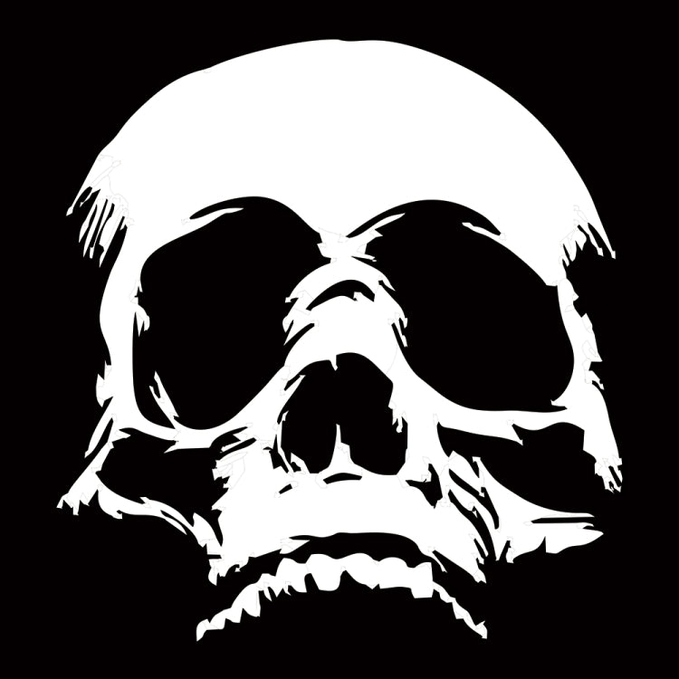 D-774 Evil Skull Pattern Car Modified Decorative Sticker