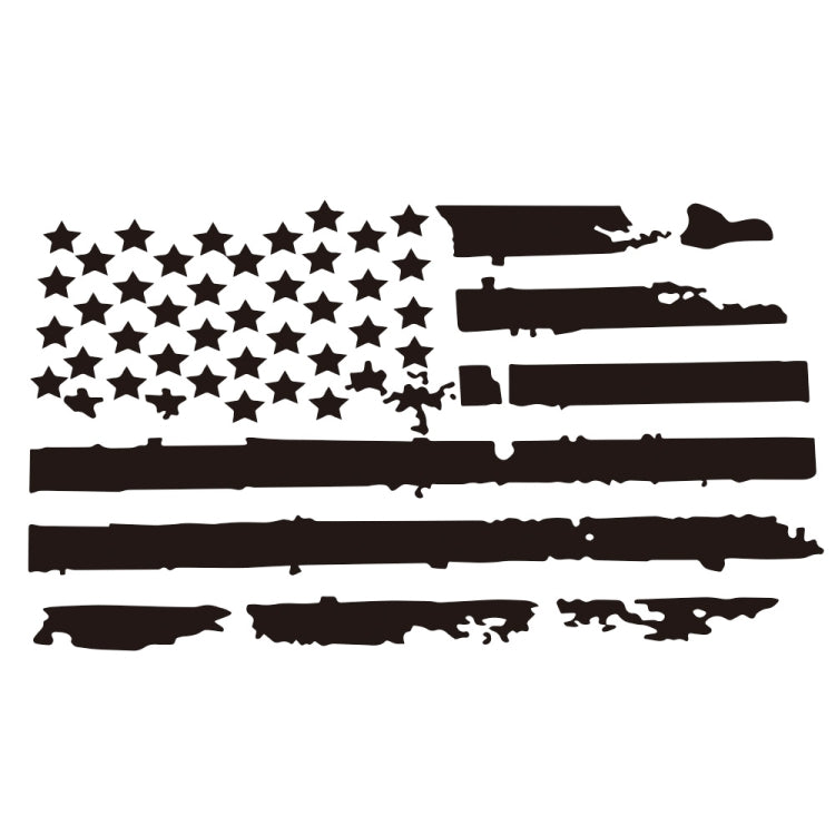 D-778 American Flag Pattern Car Modified Decorative Sticker