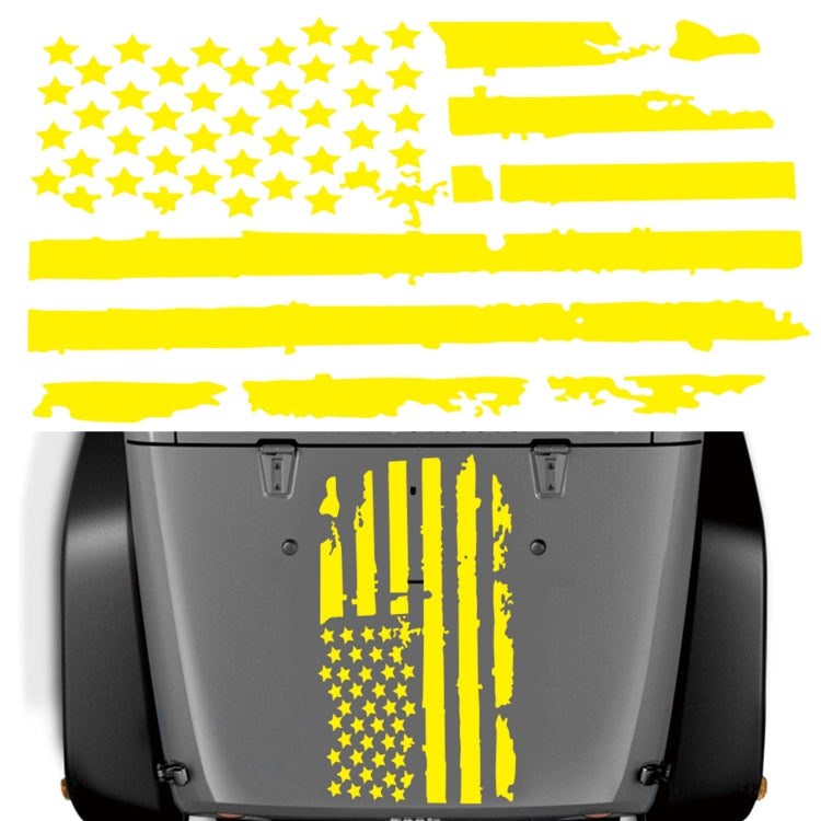 D-778 American Flag Pattern Car Modified Decorative Sticker