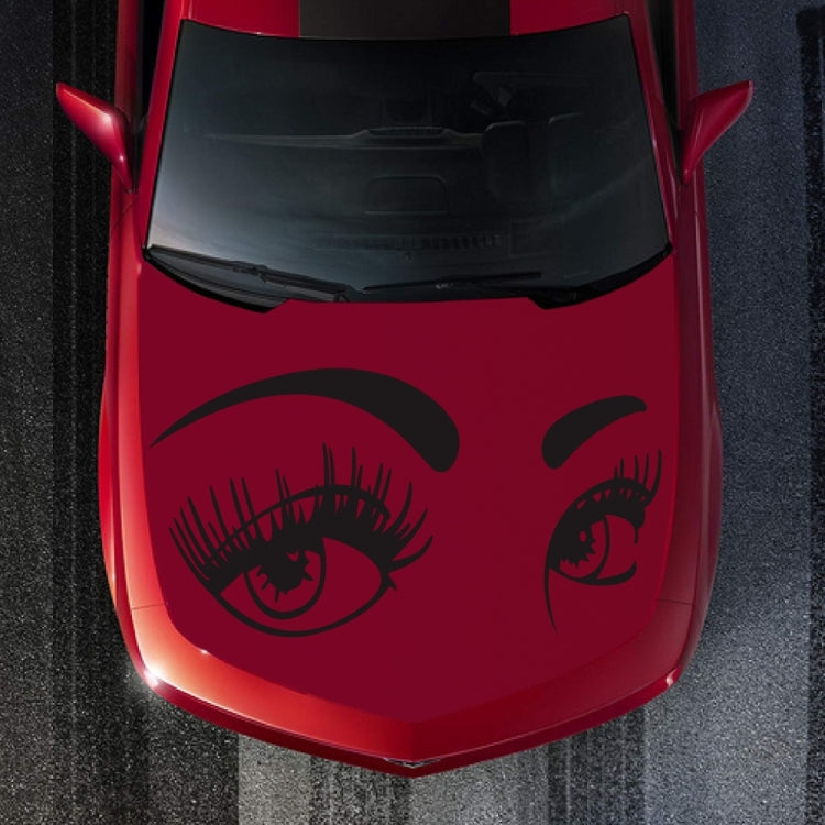 D-821 Beauty Eyes Pattern Car Modified Decorative Sticker