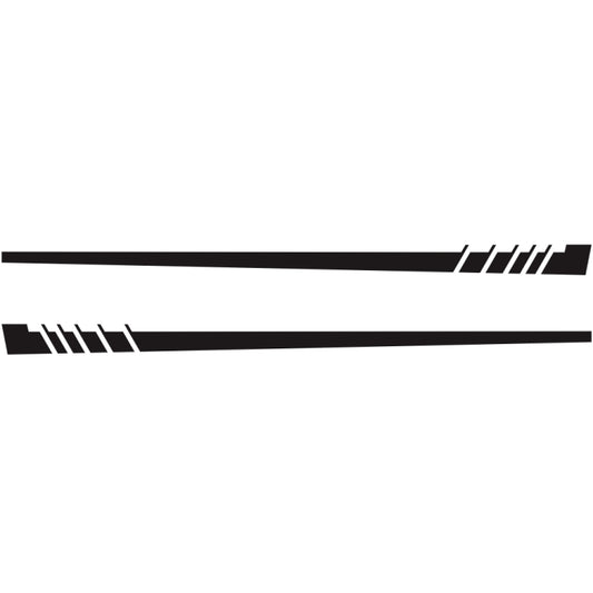 2 PCS/Set D-854 Stripe Pattern Car Modified Decorative Sticker