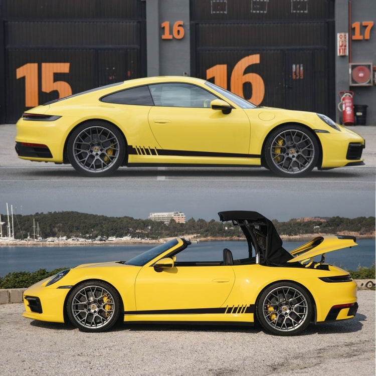 2 PCS/Set D-854 Stripe Pattern Car Modified Decorative Sticker
