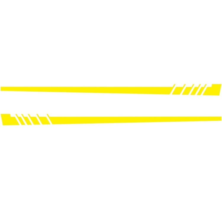 2 PCS/Set D-854 Stripe Pattern Car Modified Decorative Sticker