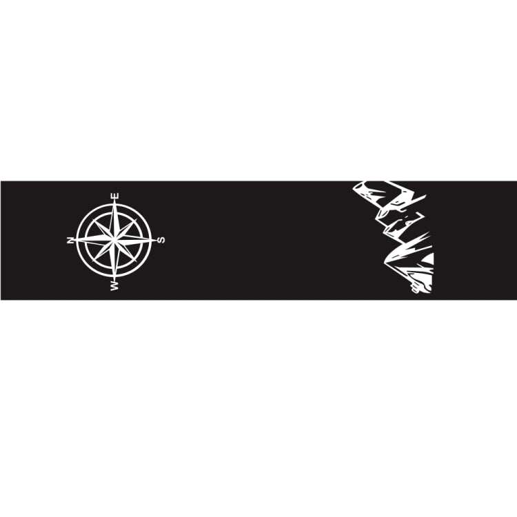 D-864 Compass Pattern Car Modified Decorative Sticker