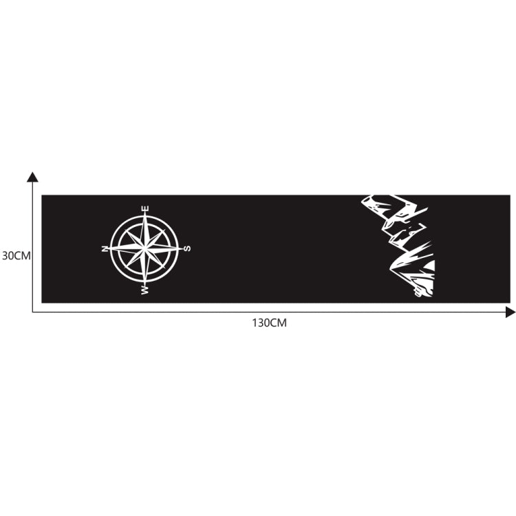 D-864 Compass Pattern Car Modified Decorative Sticker