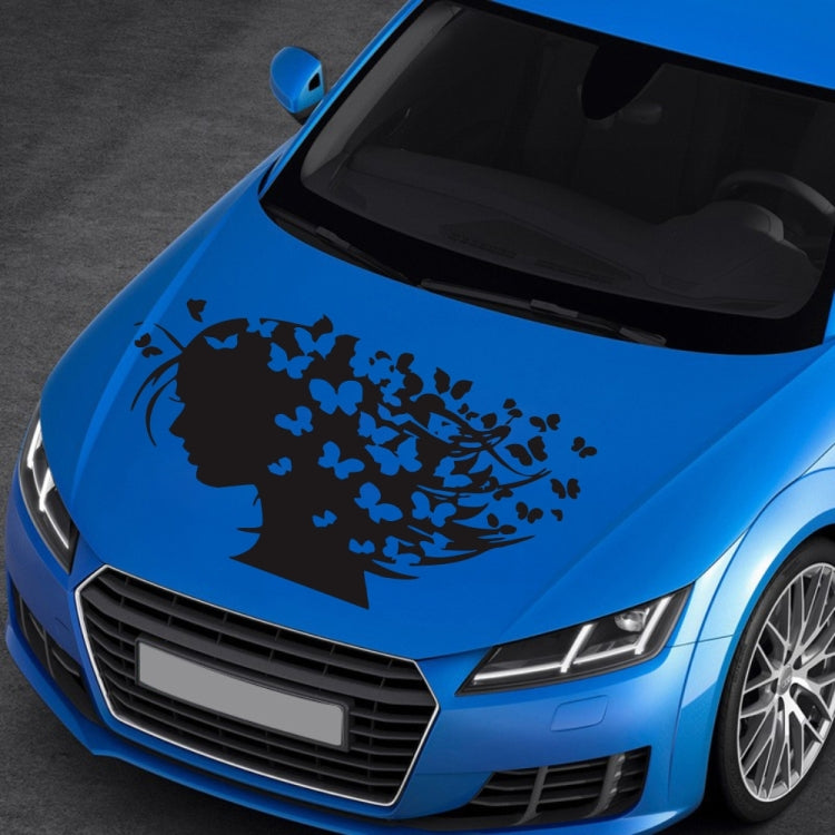 D-956 Butterfly Girl Pattern Car Modified Decorative Sticker