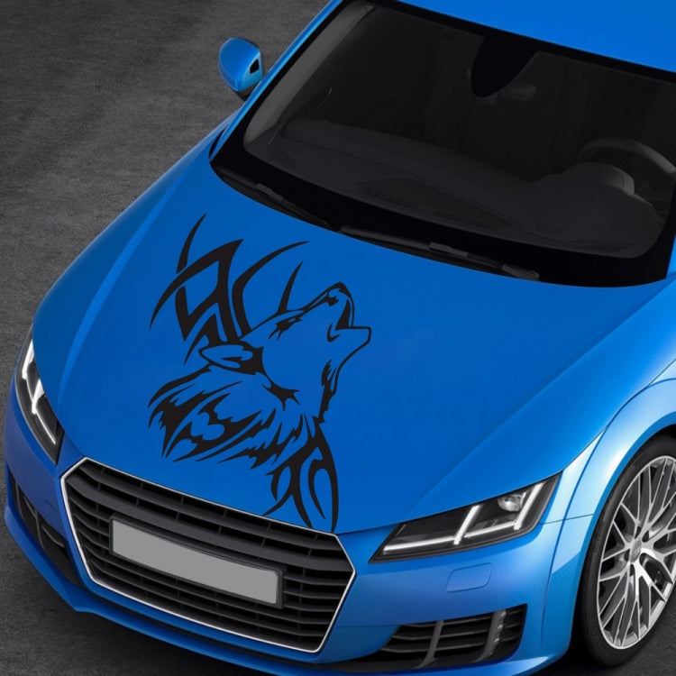 D-967 Wolf Tribe Pattern Car Modified Decorative Sticker