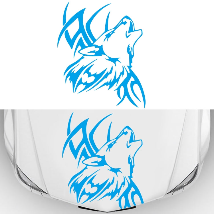 D-967 Wolf Tribe Pattern Car Modified Decorative Sticker