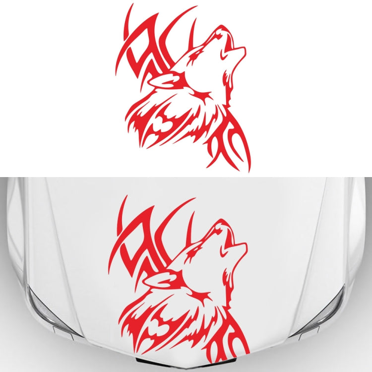 D-967 Wolf Tribe Pattern Car Modified Decorative Sticker
