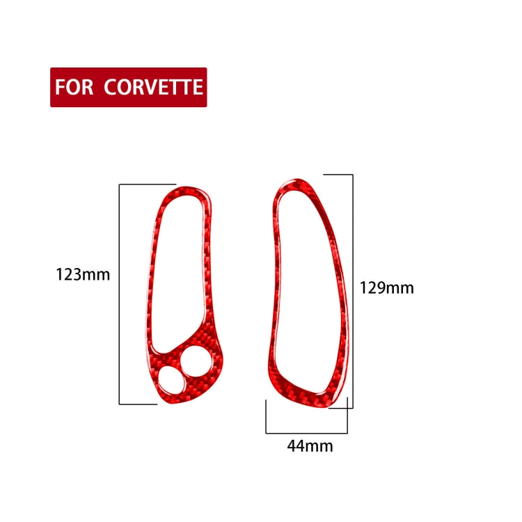Dual Function Carbon Fibre Speedometer Decal for Chevrolet Corvette C5 (1998-2004)