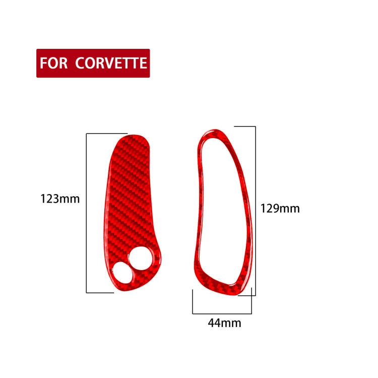 Carbon Fibre Speedometer Sticker Set for Chevrolet Corvette C5 (1998-2004) - 2 in 1 Design