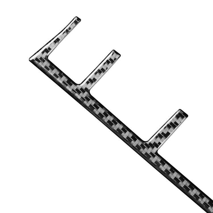 Porsche Panamera 2010-2016 Carbon Fibre Central Control Button Frame Trim Sticker - Left & Right Drive
