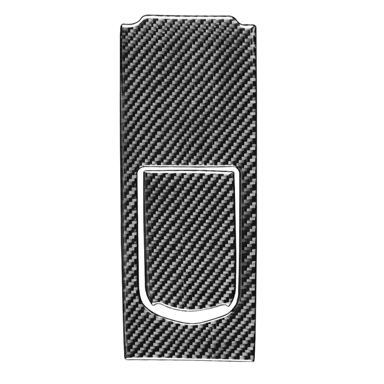 Carbon Fibre Rear Seat Multimedia Decorative Sticker for Porsche Panamera 2010-2016, Left and Right Drive