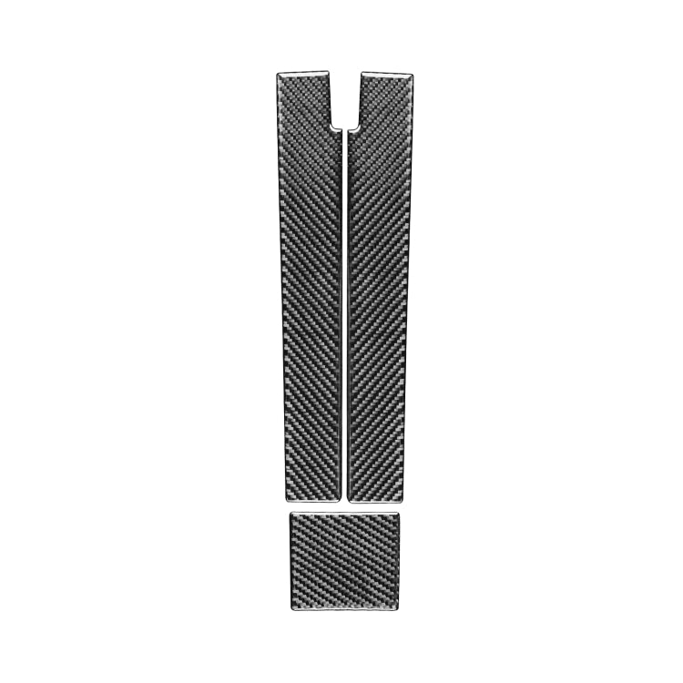 Porsche Panamera Carbon Fibre Rear Armrest Box Trim Sticker (2010-2016) - Left & Right Drive