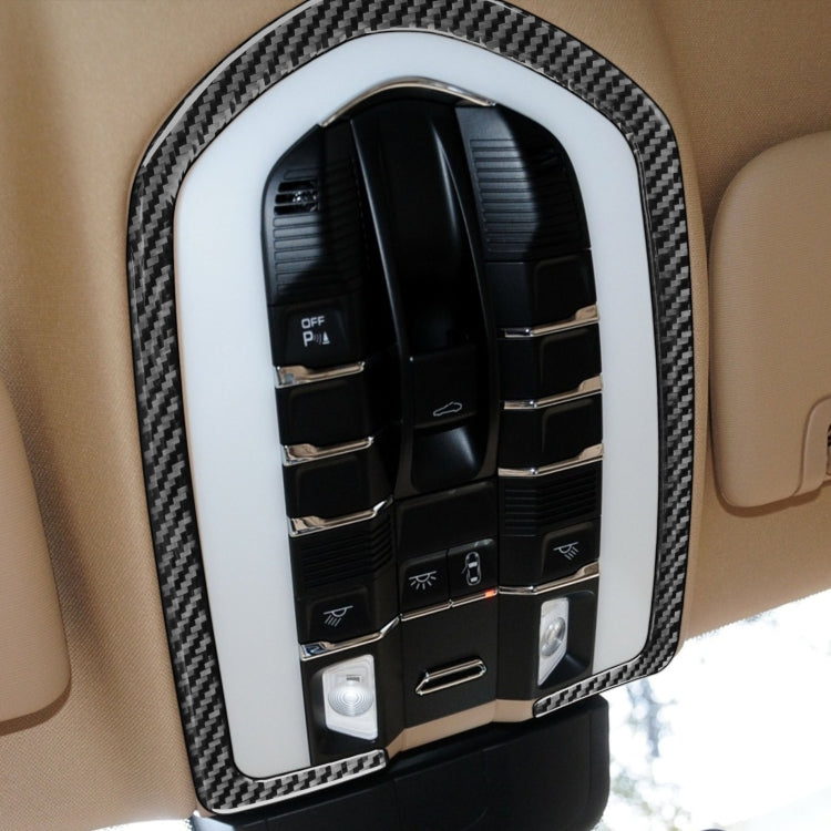 Carbon Fibre Decorative Stickers for Porsche Panamera Front Reading Light (2010-2016) - Left & Right Drive