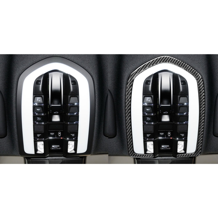 Carbon Fibre Decorative Stickers for Porsche Panamera Front Reading Light (2010-2016) - Left & Right Drive