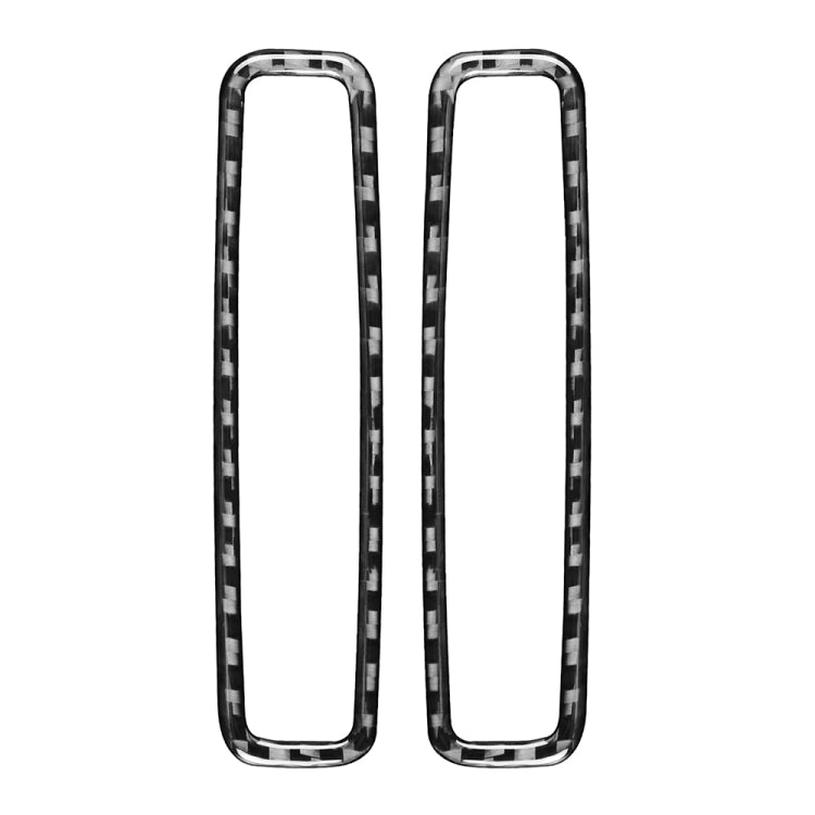 Porsche Panamera Carbon Fibre B-Pillar Air Vent Trim Stickers (2010-2016) - Left & Right Drive