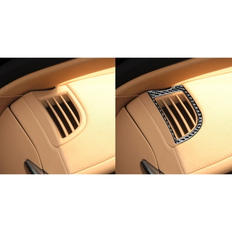 Carbon Fibre Dashboard Air Vent Trim for Porsche Panamera 2010-2016, Left and Right Hand Drive