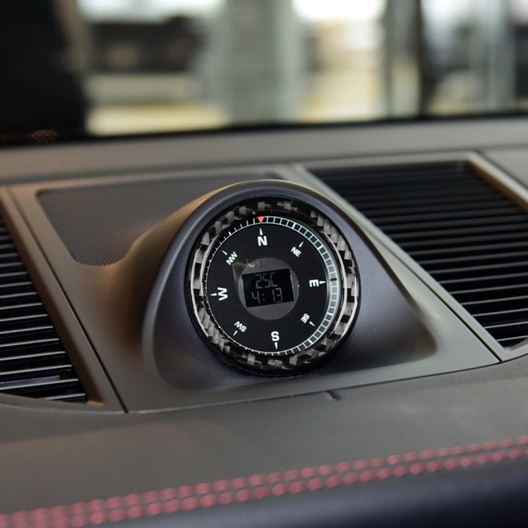 Porsche Panamera Carbon Fibre Speedometer Trim Stickers (2010-2016) - Left & Right Drive