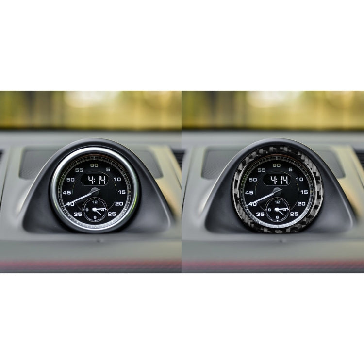 Porsche Panamera Carbon Fibre Speedometer Trim Stickers (2010-2016) - Left & Right Drive