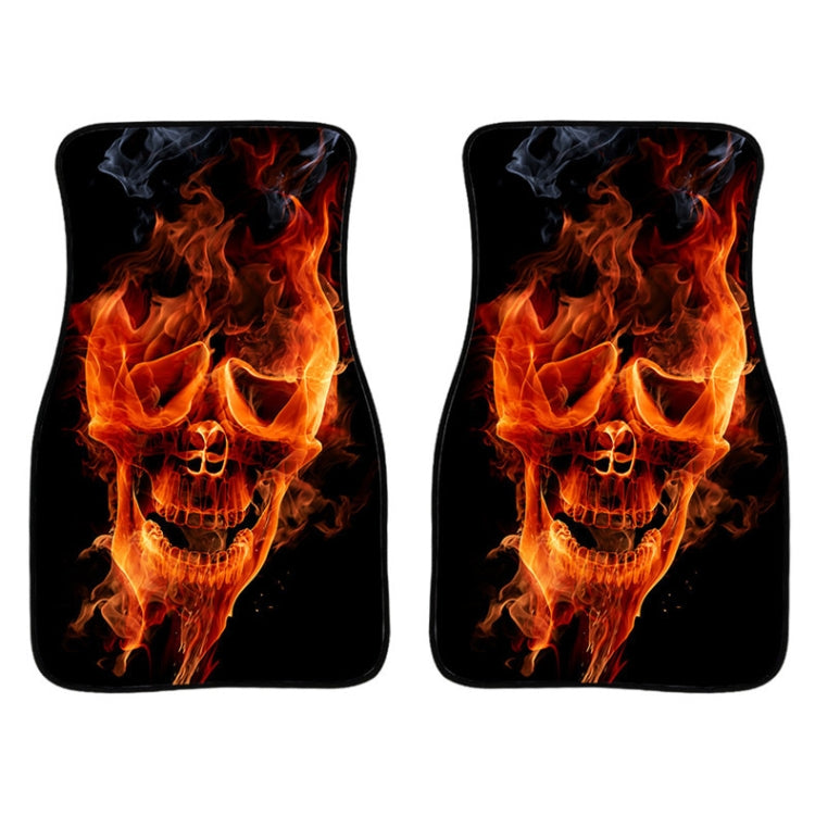 All-Weather 2-in-1 Universal Car Floor Mat Set with Stylish Patterns