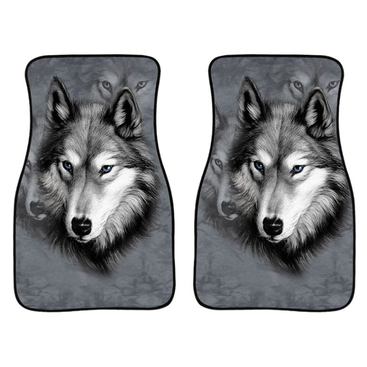 All-Weather 2-in-1 Universal Car Floor Mat Set with Stylish Patterns