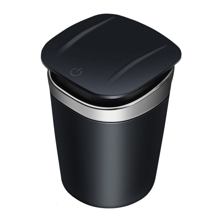 Car Portable Metal Ashtray Built-in LED