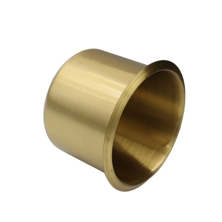 Embedded Brass Cup Holder for RVs and Functional Sofas