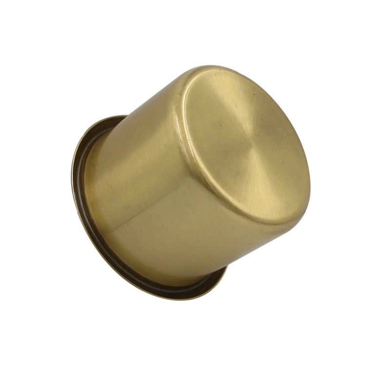 Embedded Brass Cup Holder for RVs and Functional Sofas
