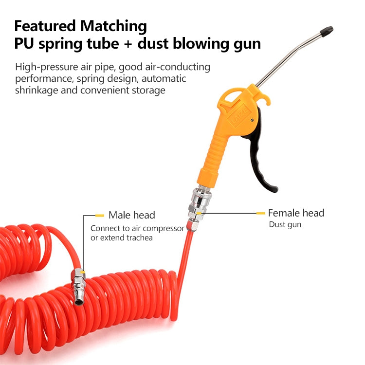 LAIZE Plastic AR-TS Blowing Handheld Compressor Air Blowing Dust Cleaning Gun