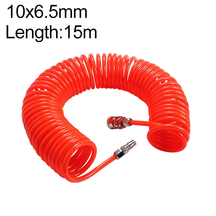 LAIZE Compressor Air Flexible PU Spring Tube with Connector