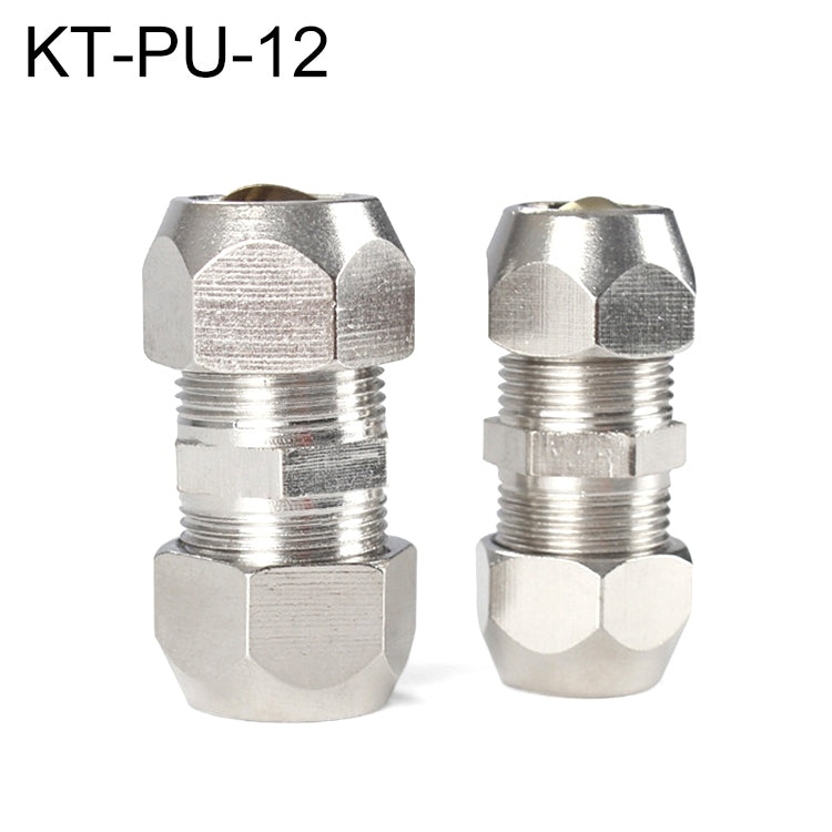 LAIZE Nickel Plated Copper Straight Pneumatic Quick Fitting Copper Pipe Connector