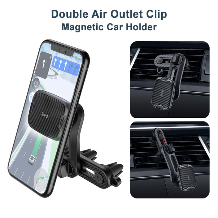 IMAK C5-F2 Dual Chip Air Outlet Magnetic Car Holder