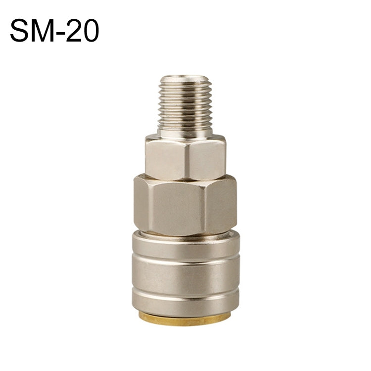 10pcs C-type Self-lock Pneumatic Quick Fitting Connector, Series 1